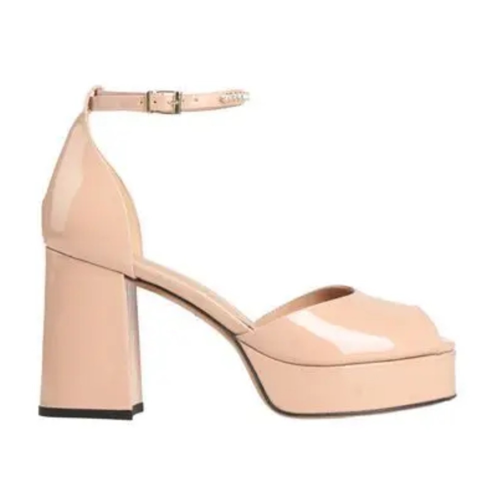 $435 New Maje leather platforms Sz 41 - Picture 5 of 6
